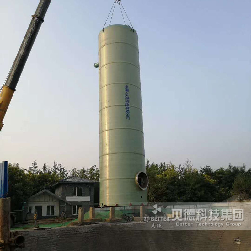 北京燕郊一体化预制泵站项目