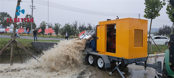 应急排水移动泵车