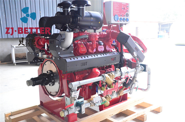 柴油消防泵组 柴油机消防水泵