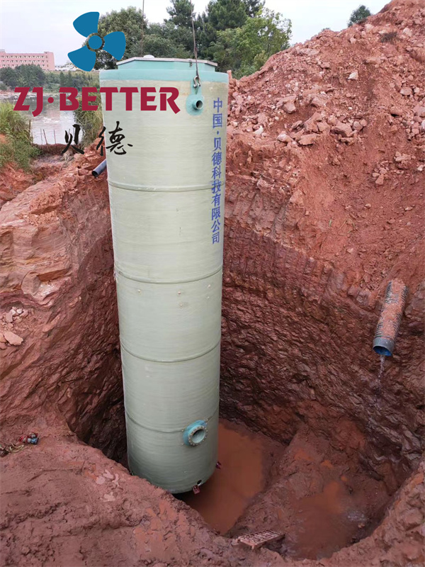 一体化雨水泵站在建设排水系统中起到重要作用