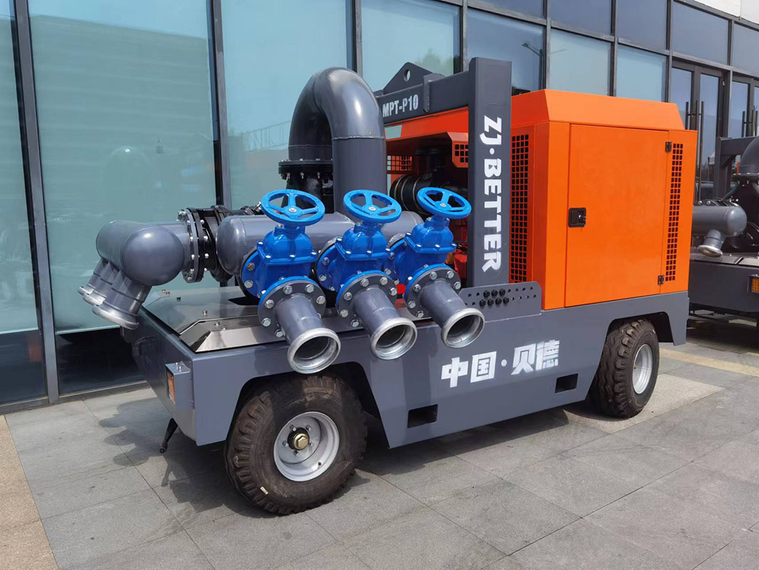 如何选择应急排水设备，移动泵车是正确的选择