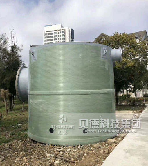 定制一体化雨水预制泵站 规格齐全玻璃钢一体化智能雨污水泵站