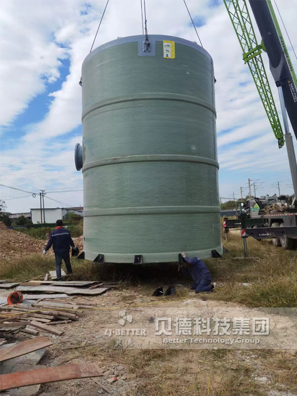 衢州远程监控雨水防涝预制泵站一体化污水排涝预制泵站 地埋式泵站