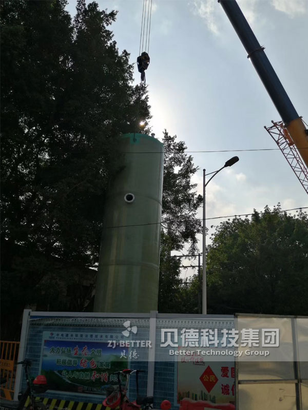 厂家供应一体式预制泵站一体化雨水污水泵一体化提升泵站按需定制