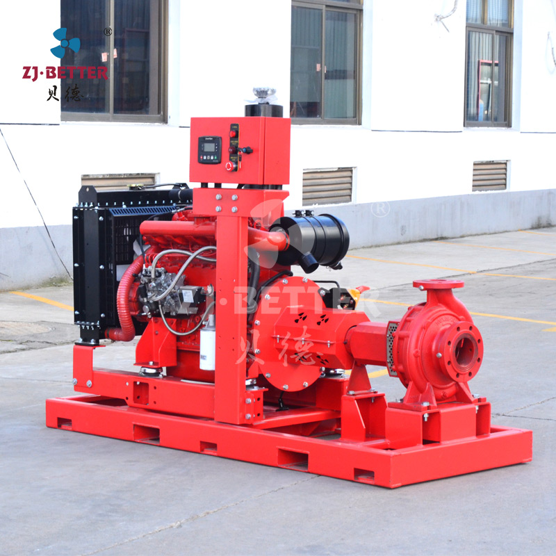 工程验收选：贝德柴油机消防泵，专业稳定更放心