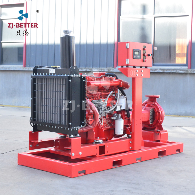 断电不停供！贝德科技柴油机消防泵，守护消防安全最后防线
