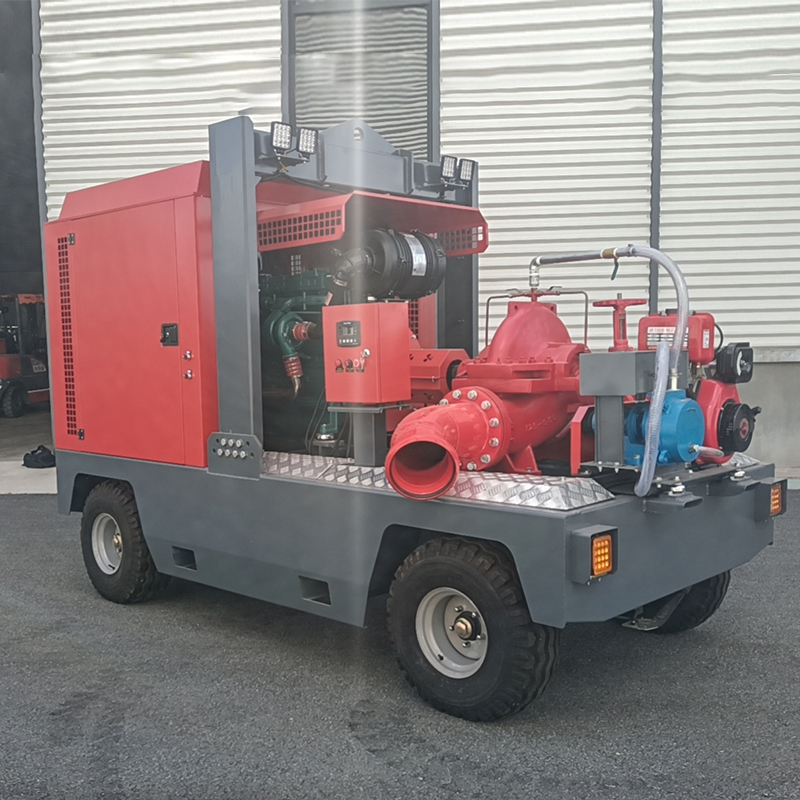 贝德科技移动泵车｜防汛应急大流量排涝，城市内涝抢险专用设备