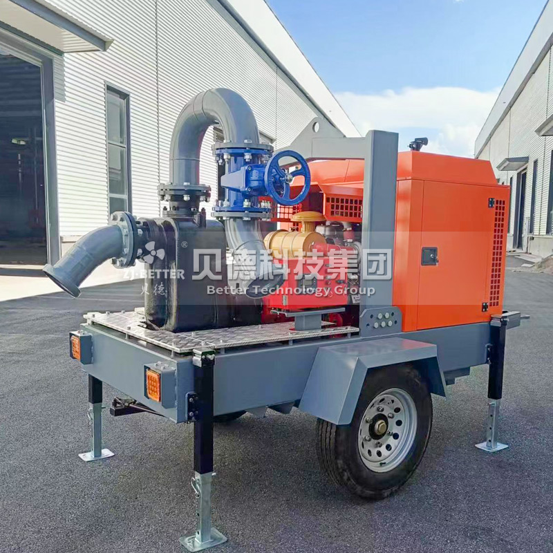 贝德科技移动泵车｜全场景应急排水，工矿水利通用抽水设备